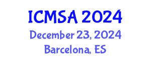 International Conference on Marine Science and Aquaculture (ICMSA) December 23, 2024 - Barcelona, Spain