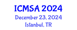International Conference on Marine Science and Aquaculture (ICMSA) December 23, 2024 - Istanbul, Turkey