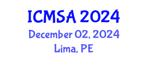 International Conference on Marine Science and Aquaculture (ICMSA) December 02, 2024 - Lima, Peru