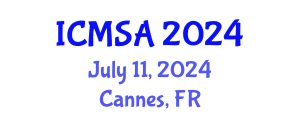 International Conference on Marine Science and Aquaculture (ICMSA) July 11, 2024 - Cannes, France