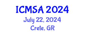 International Conference on Marine Science and Aquaculture (ICMSA) July 22, 2024 - Crete, Greece