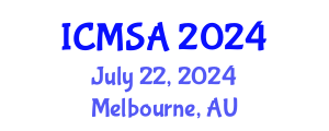 International Conference on Marine Science and Aquaculture (ICMSA) July 22, 2024 - Melbourne, Australia