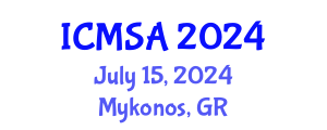 International Conference on Marine Science and Aquaculture (ICMSA) July 15, 2024 - Mykonos, Greece