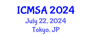 International Conference on Marine Science and Aquaculture (ICMSA) July 22, 2024 - Tokyo, Japan