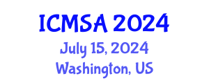 International Conference on Marine Science and Aquaculture (ICMSA) July 15, 2024 - Washington, United States