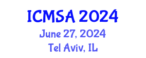 International Conference on Marine Science and Aquaculture (ICMSA) June 27, 2024 - Tel Aviv, Israel
