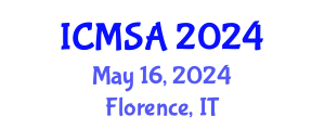 International Conference on Marine Science and Aquaculture (ICMSA) May 16, 2024 - Florence, Italy