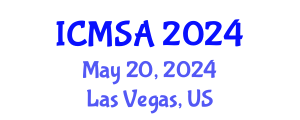 International Conference on Marine Science and Aquaculture (ICMSA) May 20, 2024 - Las Vegas, United States