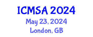 International Conference on Marine Science and Aquaculture (ICMSA) May 23, 2024 - London, United Kingdom