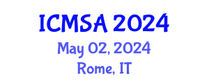 International Conference on Marine Science and Aquaculture (ICMSA) May 02, 2024 - Rome, Italy