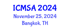 International Conference on Marine Science and Aquaculture (ICMSA) November 25, 2024 - Bangkok, Thailand