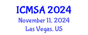 International Conference on Marine Science and Aquaculture (ICMSA) November 11, 2024 - Las Vegas, United States