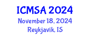 International Conference on Marine Science and Aquaculture (ICMSA) November 18, 2024 - Reykjavik, Iceland
