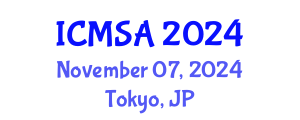 International Conference on Marine Science and Aquaculture (ICMSA) November 07, 2024 - Tokyo, Japan
