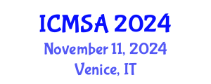 International Conference on Marine Science and Aquaculture (ICMSA) November 11, 2024 - Venice, Italy