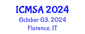 International Conference on Marine Science and Aquaculture (ICMSA) October 03, 2024 - Florence, Italy