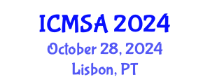 International Conference on Marine Science and Aquaculture (ICMSA) October 28, 2024 - Lisbon, Portugal