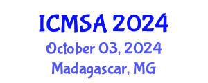 International Conference on Marine Science and Aquaculture (ICMSA) October 03, 2024 - Madagascar, Madagascar
