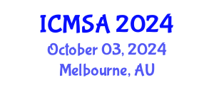 International Conference on Marine Science and Aquaculture (ICMSA) October 03, 2024 - Melbourne, Australia