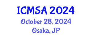 International Conference on Marine Science and Aquaculture (ICMSA) October 28, 2024 - Osaka, Japan