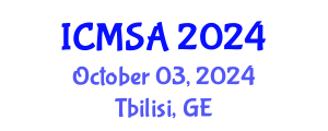 International Conference on Marine Science and Aquaculture (ICMSA) October 03, 2024 - Tbilisi, Georgia