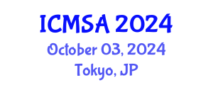 International Conference on Marine Science and Aquaculture (ICMSA) October 03, 2024 - Tokyo, Japan