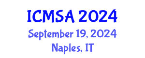 International Conference on Marine Science and Aquaculture (ICMSA) September 19, 2024 - Naples, Italy