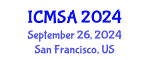 International Conference on Marine Science and Aquaculture (ICMSA) September 26, 2024 - San Francisco, United States