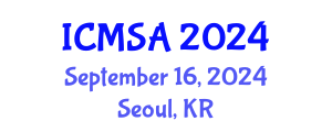 International Conference on Marine Science and Aquaculture (ICMSA) September 16, 2024 - Seoul, Republic of Korea