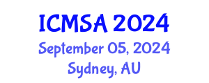 International Conference on Marine Science and Aquaculture (ICMSA) September 05, 2024 - Sydney, Australia