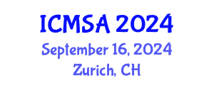 International Conference on Marine Science and Aquaculture (ICMSA) September 16, 2024 - Zurich, Switzerland