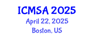 International Conference on Marine Science and Aquaculture (ICMSA) April 22, 2025 - Boston, United States