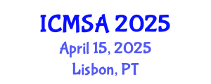 International Conference on Marine Science and Aquaculture (ICMSA) April 15, 2025 - Lisbon, Portugal