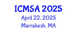 International Conference on Marine Science and Aquaculture (ICMSA) April 22, 2025 - Marrakesh, Morocco