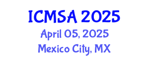 International Conference on Marine Science and Aquaculture (ICMSA) April 05, 2025 - Mexico City, Mexico