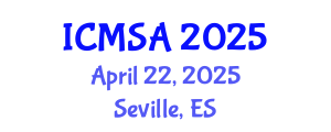 International Conference on Marine Science and Aquaculture (ICMSA) April 22, 2025 - Seville, Spain