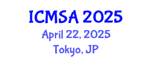 International Conference on Marine Science and Aquaculture (ICMSA) April 22, 2025 - Tokyo, Japan