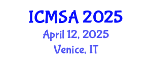 International Conference on Marine Science and Aquaculture (ICMSA) April 12, 2025 - Venice, Italy