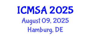 International Conference on Marine Science and Aquaculture (ICMSA) August 09, 2025 - Hamburg, Germany
