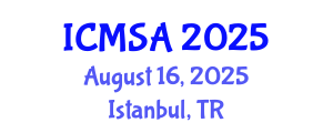 International Conference on Marine Science and Aquaculture (ICMSA) August 16, 2025 - Istanbul, Turkey