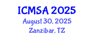 International Conference on Marine Science and Aquaculture (ICMSA) August 30, 2025 - Zanzibar, Tanzania