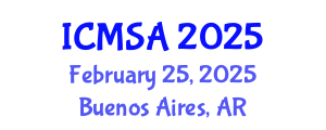 International Conference on Marine Science and Aquaculture (ICMSA) February 25, 2025 - Buenos Aires, Argentina