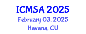 International Conference on Marine Science and Aquaculture (ICMSA) February 03, 2025 - Havana, Cuba