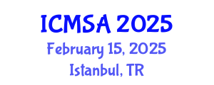 International Conference on Marine Science and Aquaculture (ICMSA) February 15, 2025 - Istanbul, Turkey