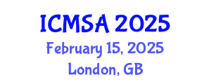 International Conference on Marine Science and Aquaculture (ICMSA) February 15, 2025 - London, United Kingdom