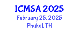 International Conference on Marine Science and Aquaculture (ICMSA) February 25, 2025 - Phuket, Thailand