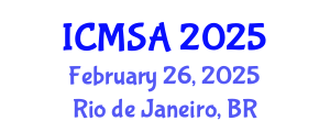 International Conference on Marine Science and Aquaculture (ICMSA) February 26, 2025 - Rio de Janeiro, Brazil