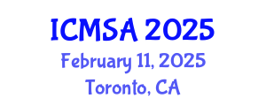 International Conference on Marine Science and Aquaculture (ICMSA) February 11, 2025 - Toronto, Canada