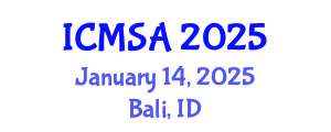 International Conference on Marine Science and Aquaculture (ICMSA) January 14, 2025 - Bali, Indonesia