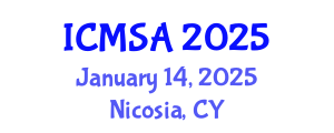 International Conference on Marine Science and Aquaculture (ICMSA) January 14, 2025 - Nicosia, Cyprus